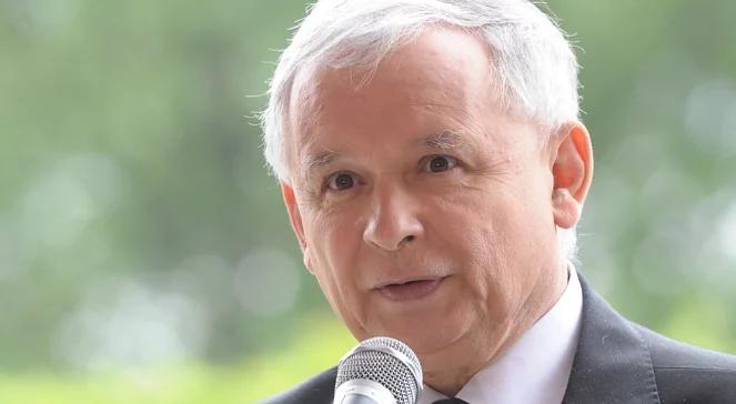 Kaczyński o sondażu: trwa proces wyrównywania