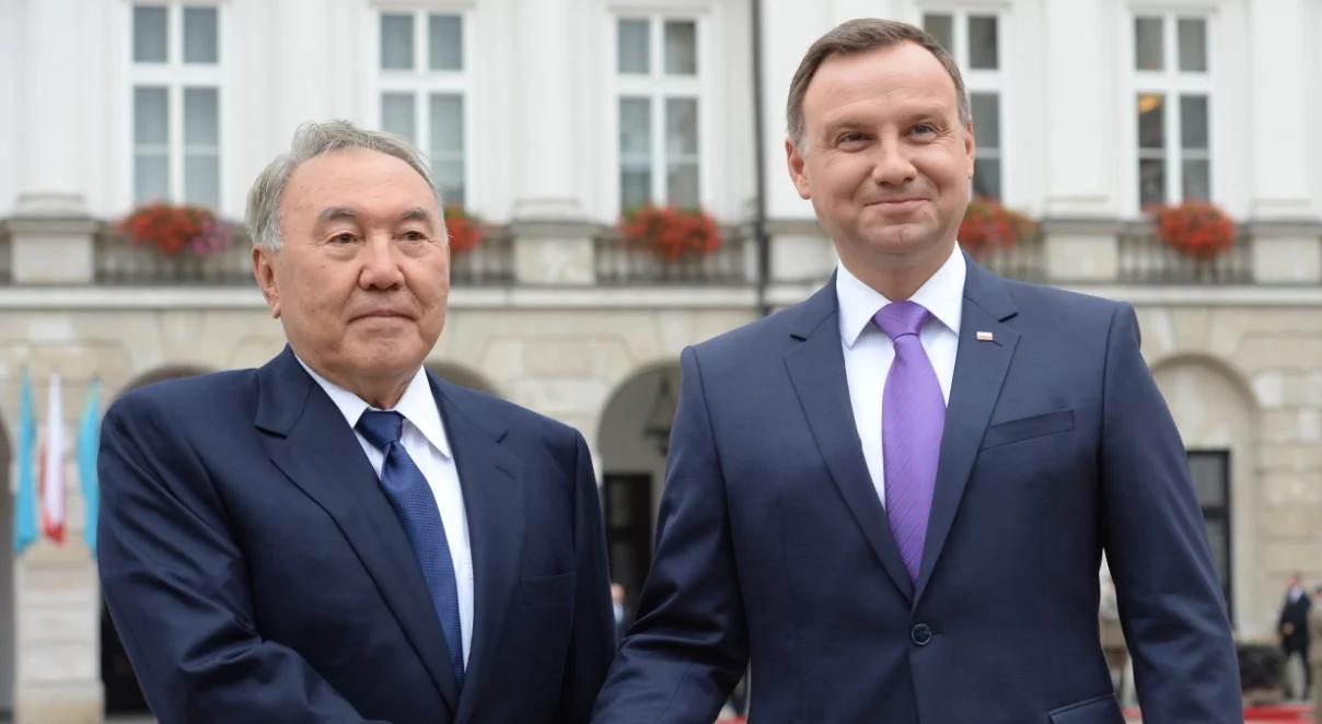 Wizyta prezydenta Kazachstanu w Polsce. Są porozumienia gospodarcze, w tym dotyczące rolnictwa