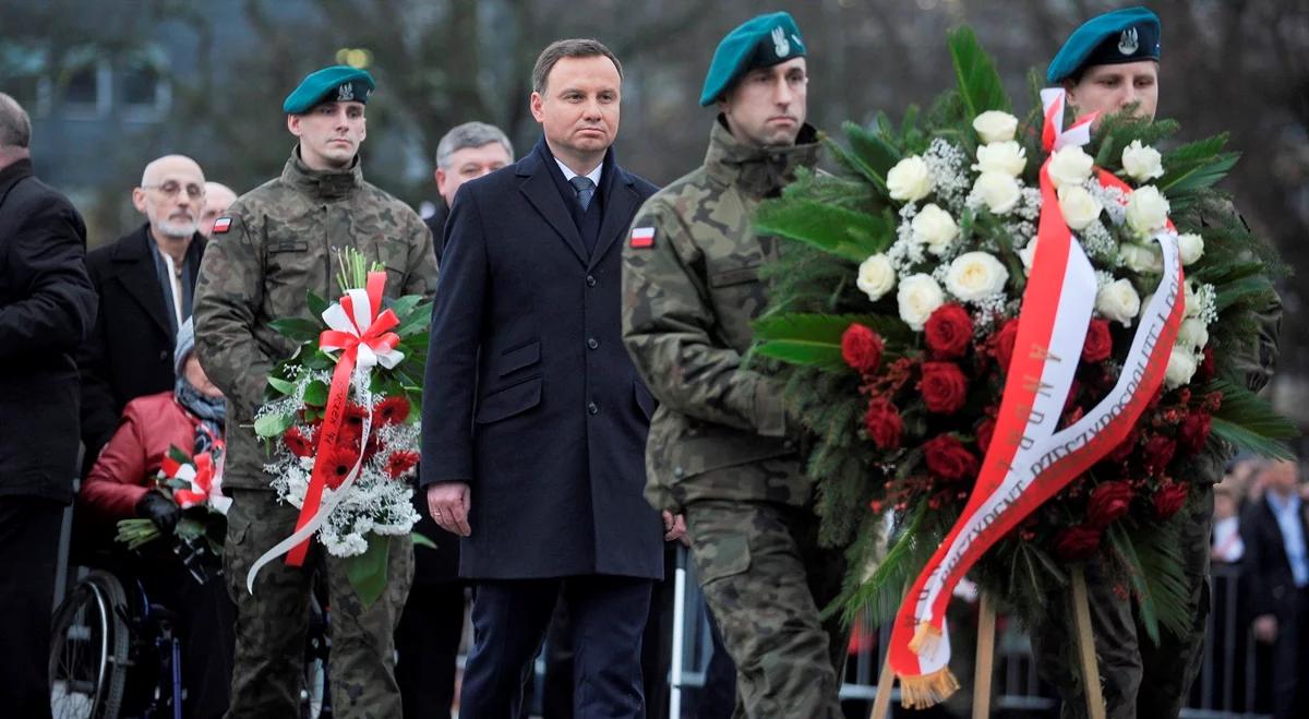 Rocznica Grudnia'70. Prezydent oddał hołd ofiarom zbrodni, specjalna uchwała Sejmu