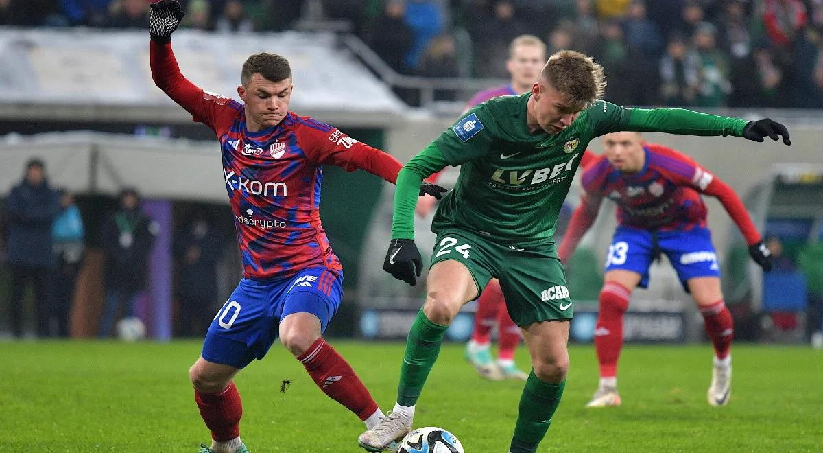 Ekstraklasa: Śląsk - Raków. Lider z mistrzem na remis. Błędy zamienione na gole 