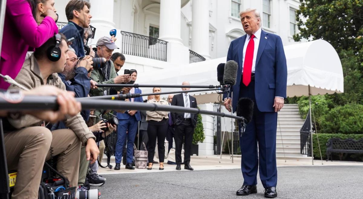 Trump: Iran chce rozmawiać, ale powinni to zrobić wcześniej