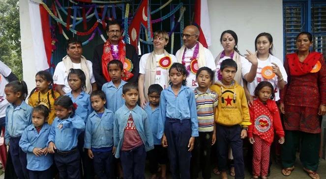 Pomoc z Polski na odbudowę szkoły w Nepalu