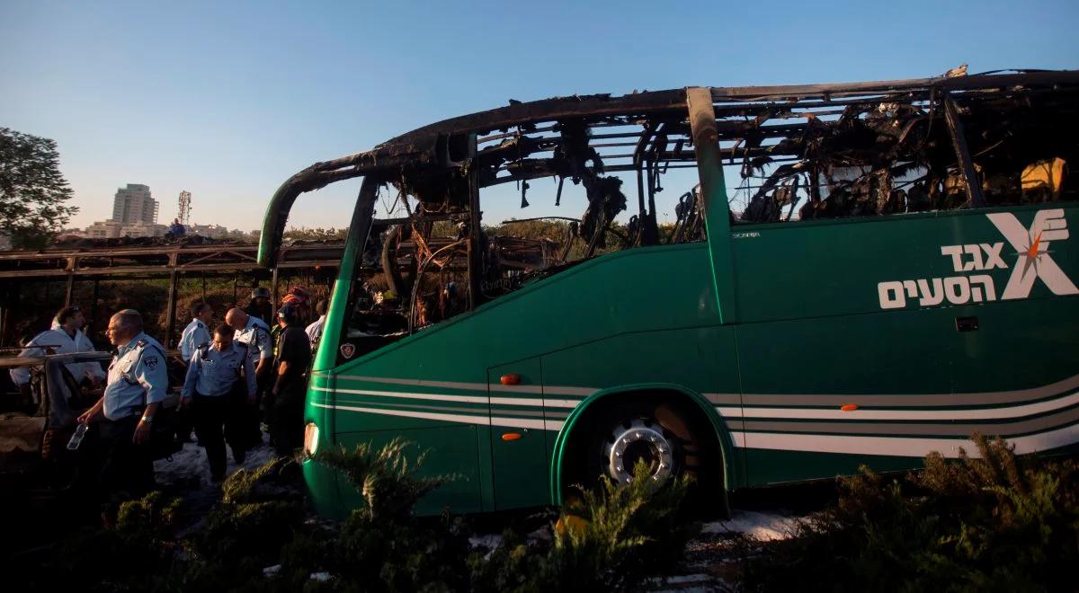 "To był zamach". W autobusie w Jerozolimie wybuchła bomba