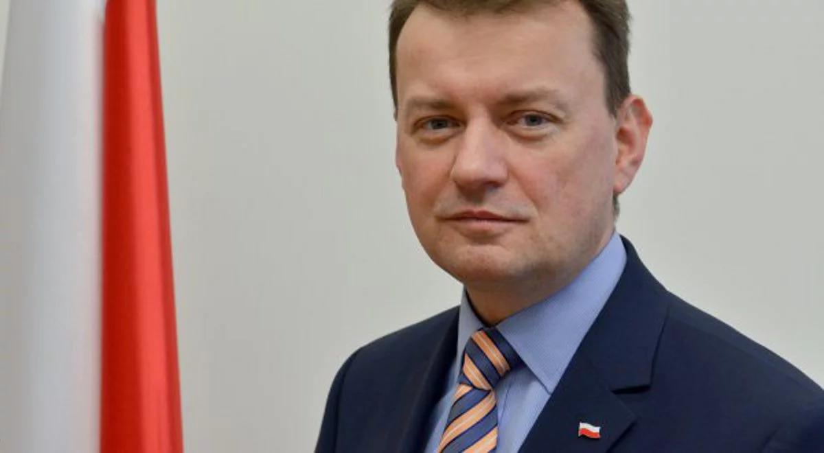 M. Błaszczak o słowach G. Schetyny: agresja zawsze jest dowodem słabości