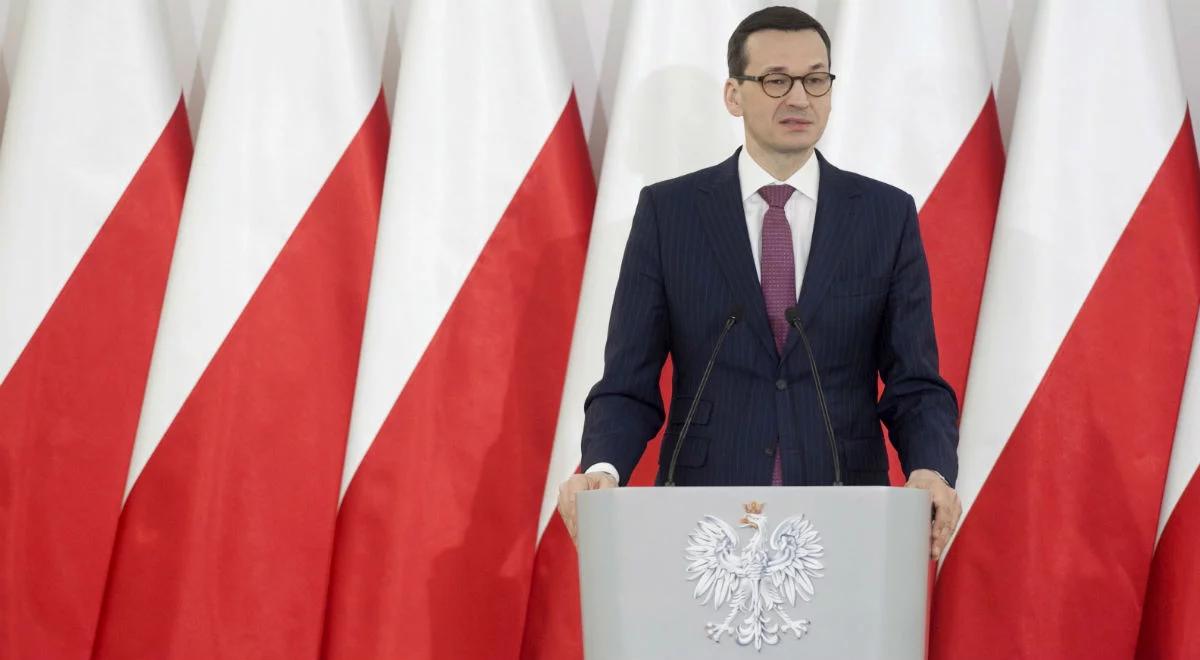 Mateusz Morawiecki: Polska jako jedyna zasłużyła na drzewo "Sprawiedliwy wśród Narodów Świata"