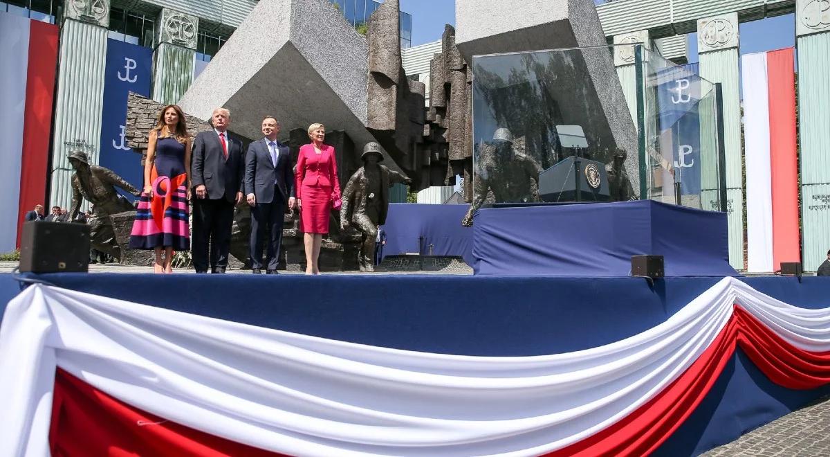 Spotkanie prezydentów USA i Polski w Warszawie. "Chyba nigdy nie byliśmy bliżej związani"