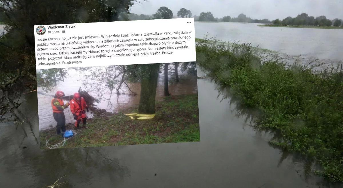 Strażakom z Legnicy skradziono sprzęt. "Służył do ratowania życia"