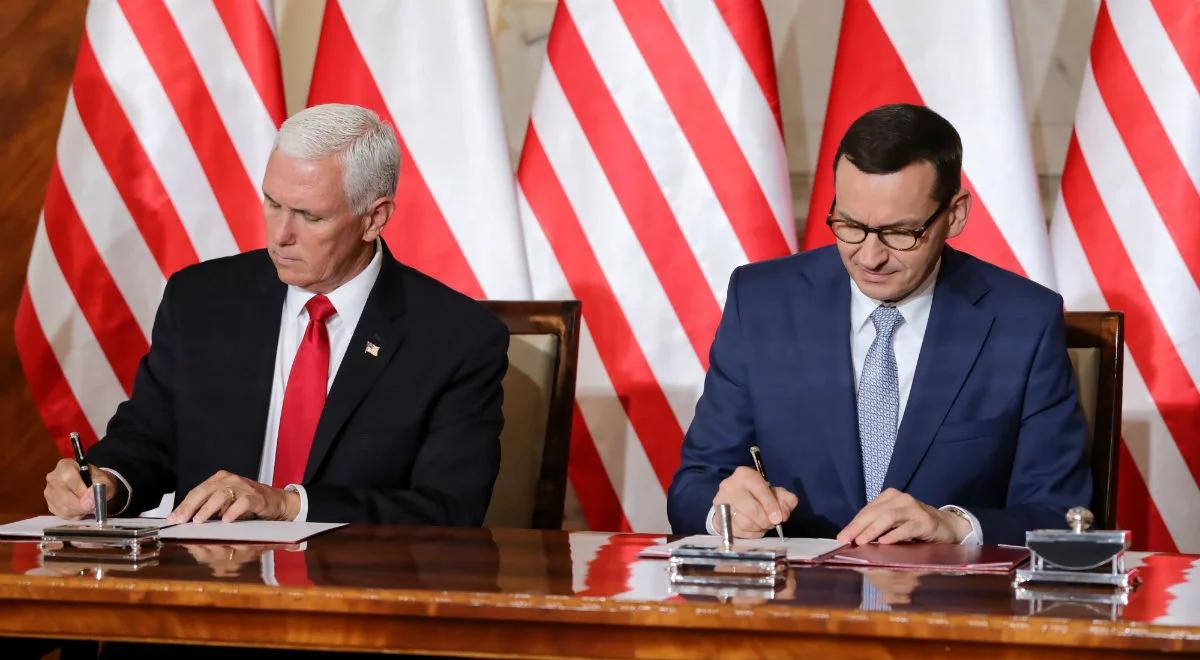 Bezpieczeństwo sieci 5G. Premier i wiceprezydent USA podpisali deklarację