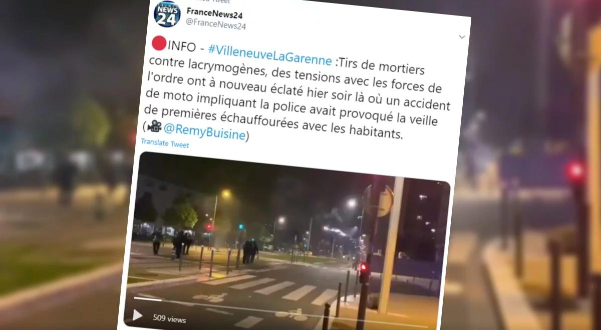 Incydent drogowy z udziałem policji doprowadził do zamieszek we Francji