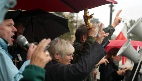 Obrońcy krzyża: dołączą do nas związkowcy z "S"