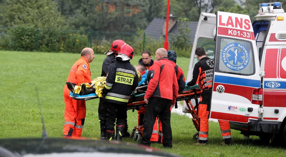 Piorun uderzył w grupę turystów na Giewoncie. Nie żyje 13-latek