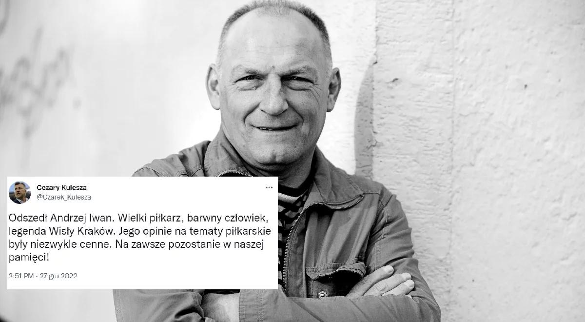 "Na zawsze pozostanie w naszej pamięci". Środowisko piłkarskie żegna Andrzeja Iwana