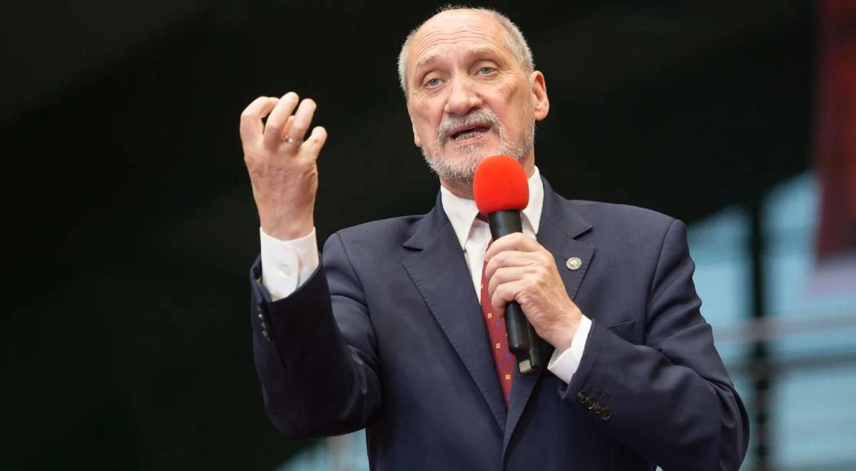 "Mogą go wprowadzić tylko ludzie uczciwi". Antoni Macierewicz o Polskim Ładzie