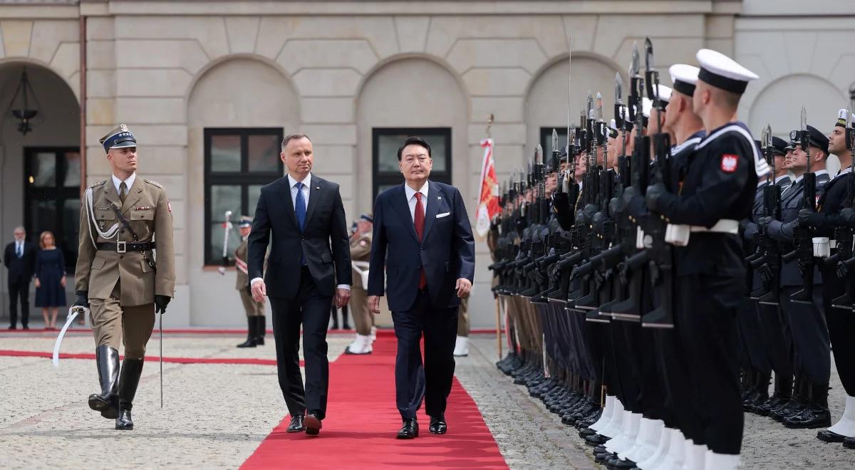 Polska "krainą nowych możliwości". Koreańska agencja Yonhap relacjonuje wizytę prezydenta Yoon Suk-yeola