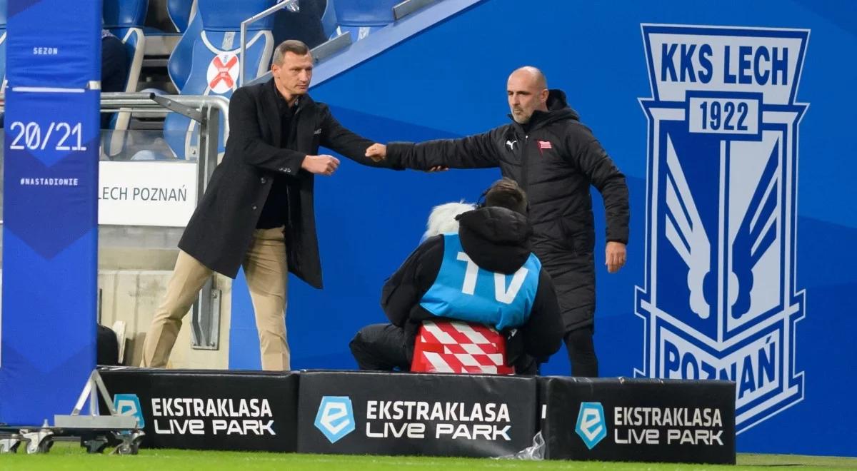 Ekstraklasa: Lech nie radzi sobie na dwóch frontach. Żuraw: na więcej niż jeden punkt chyba nie zasłużyliśmy