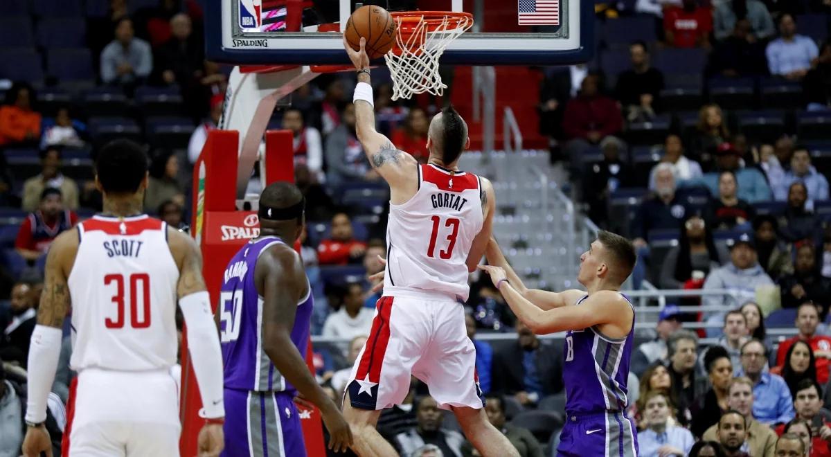 NBA: koncertowy mecz Gortata, Wizards wygrywają przed własną publicznością