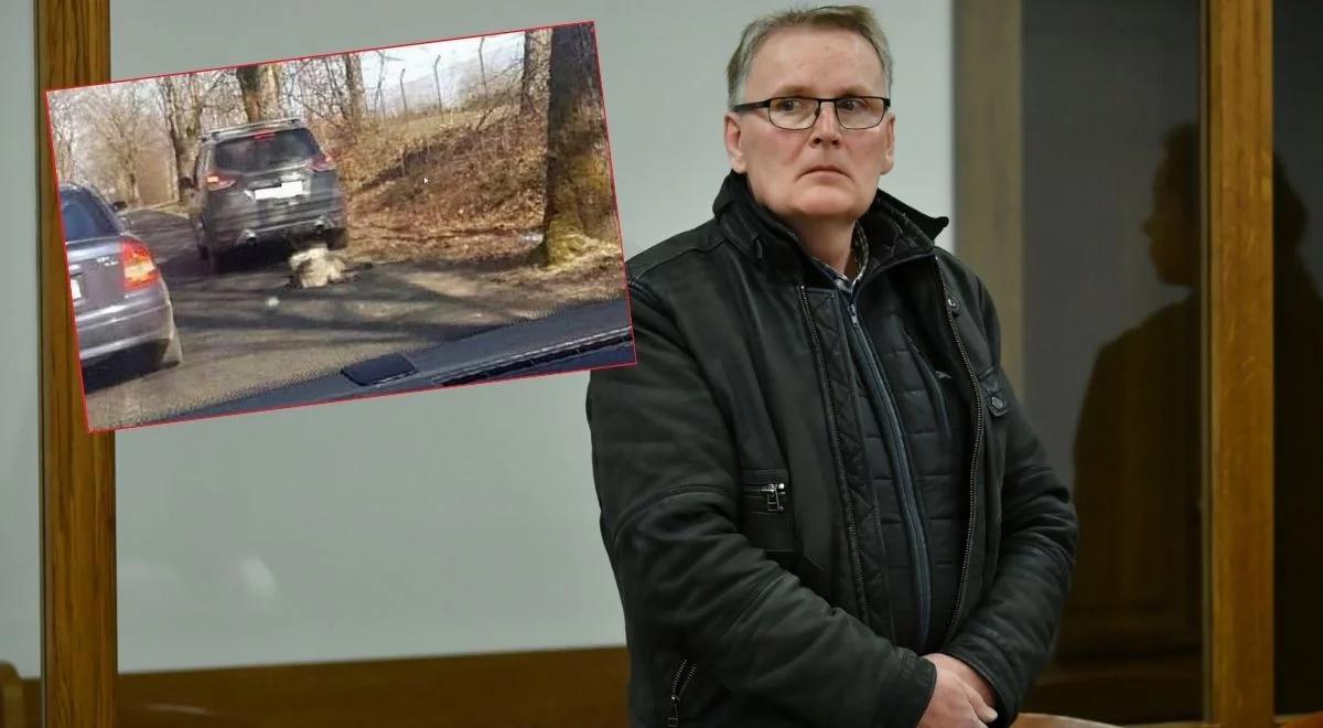 Ciągnął psa za autem, zwierzę nie przeżyło. Były senator skazany