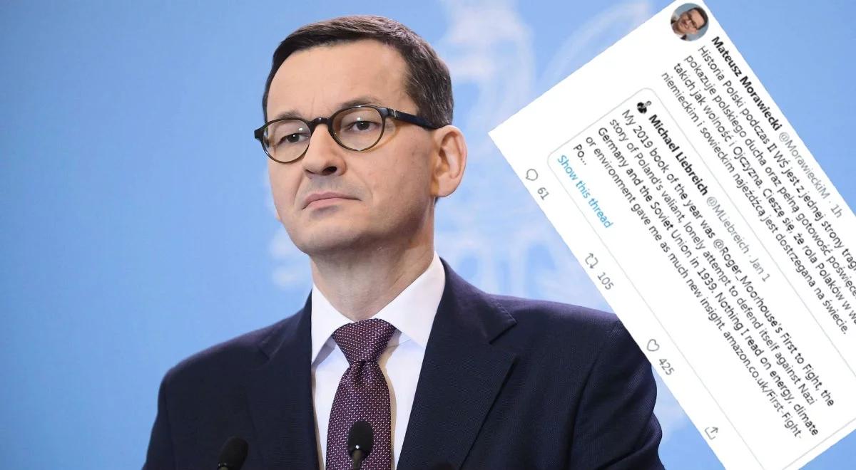 Premier odpowiedział na tweet prezesa Liebreich Associates, który napisał o historii Polski