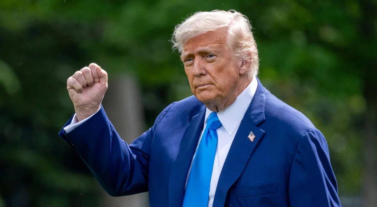 Trump dziękuje Gwardii Narodowej za tłumienie protestów. Zapowiada nowy zakaz