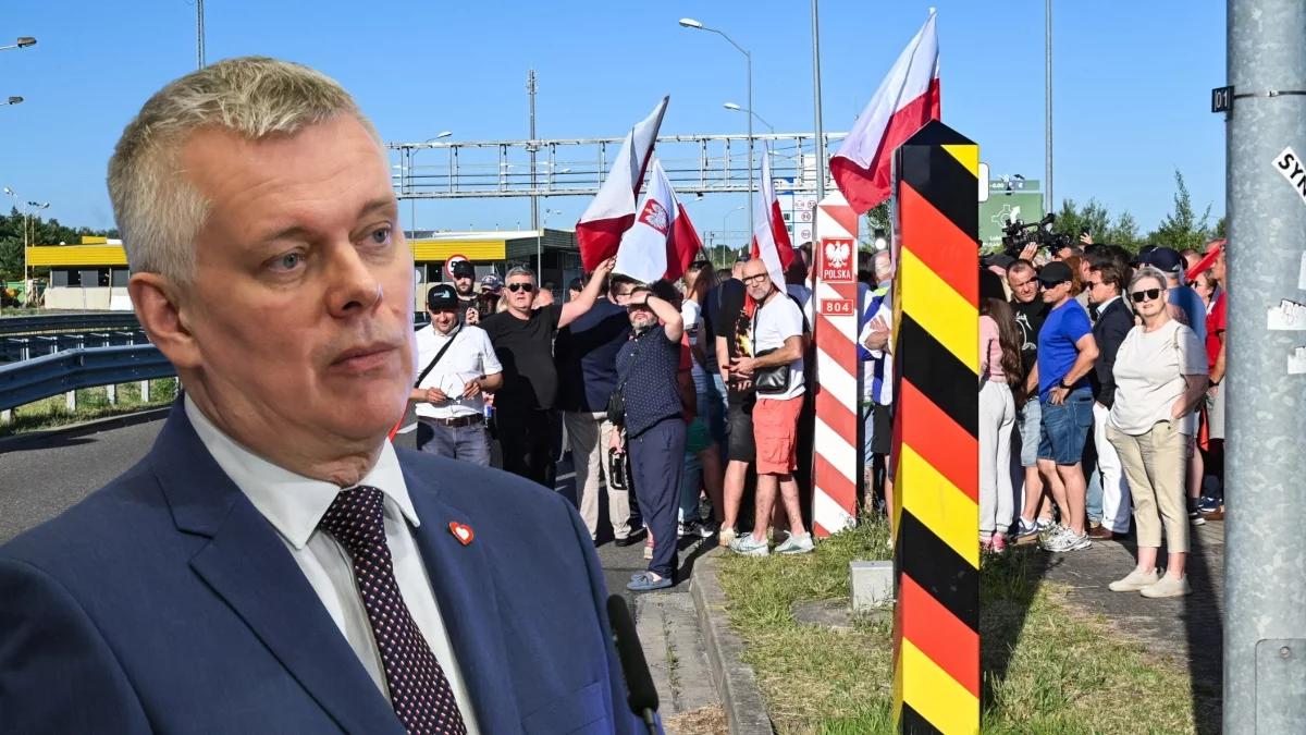 Szef MSWiA o incydentach na granicy. "Te osoby nie pozostaną bezkarne"