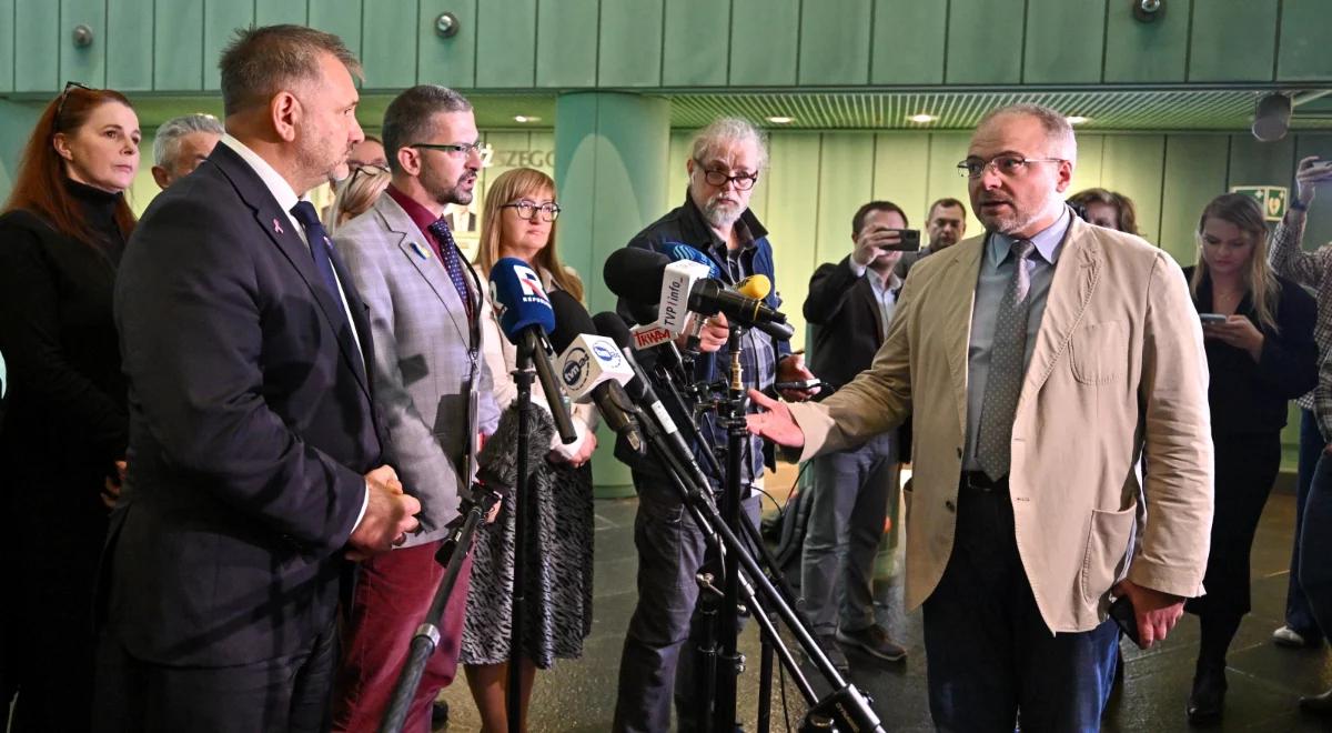 Spięcie na konferencji Żurka w Sądzie Najwyższym. "Proszę stąd wyjść"