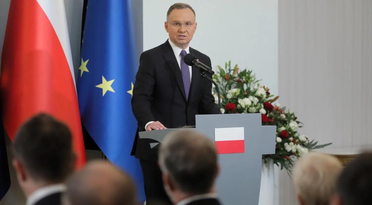 Projekt ustawy o dowodzeniu siłami zbrojnymi. Prezydent Andrzej Duda: ma wykorzystać wnioski z wojny na Ukrainie 