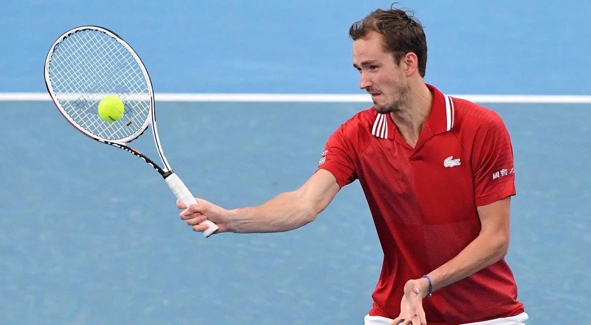 ATP Cup: sensacyjna porażka Miedwiediewa nie pokrzyżowała planów Rosjan