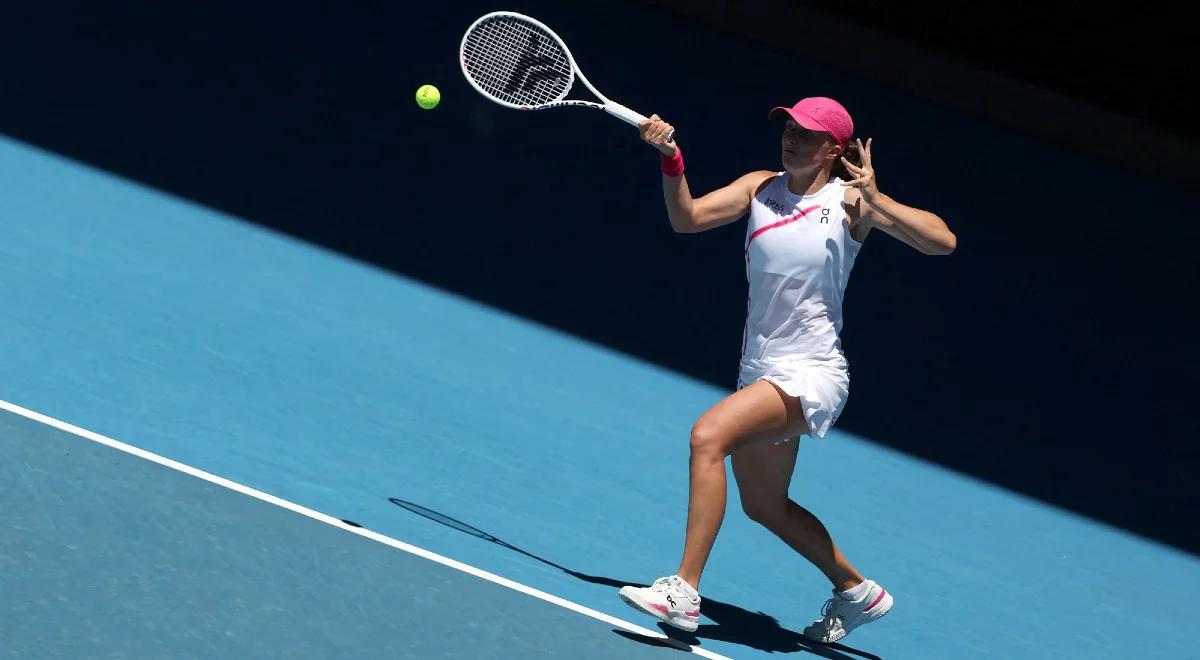 Australian Open: zwycięstwo po trudnym meczu. Iga Świątek awansowała do 2. rundy