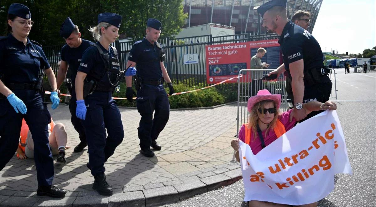 Protest aktywistów przed koncertem Taylor Swift. "Ci ludzie żyją na nasz koszt"