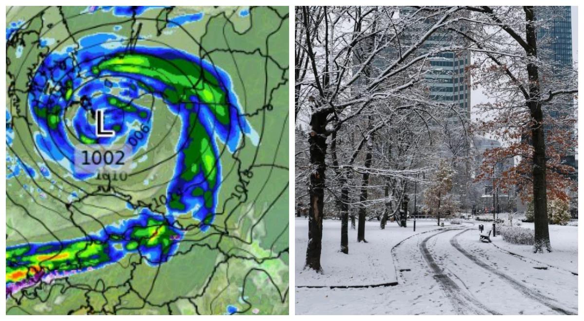 Drastyczne załamanie pogody, na horyzoncie śnieg. Nadciąga cyklon Sigrid