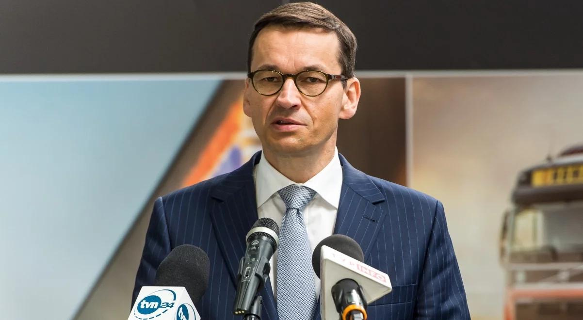 Ograniczenie handlu w niedziele. Morawiecki: nie odbije się to na rozwoju gospodarczym