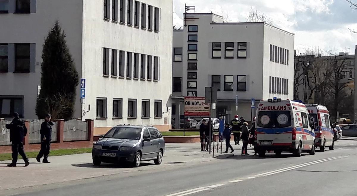 Podejrzana paczka w sądzie w Koszalinie. 11 osób w szpitalu
