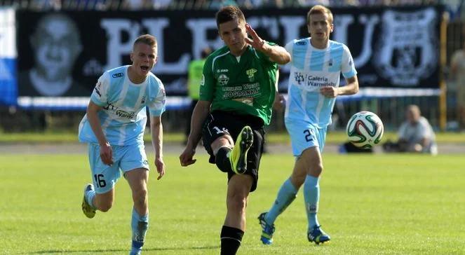 1. liga: zwycięstwo z liderem nie wystarczyło - Stomil Olsztyn ostatnim spadkowiczem