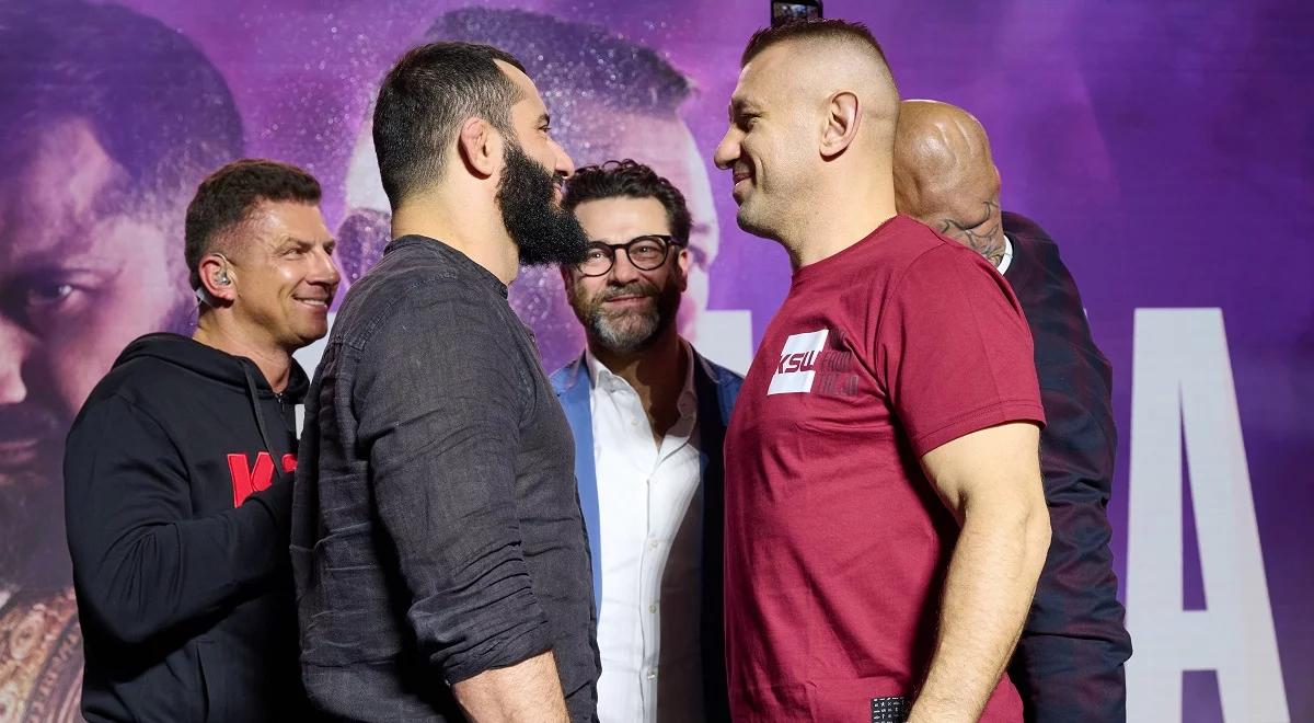 KSW Epic. Mamed Chalidow - Tomasz Adamek. Legendy zważone. Spora różnica wagi będzie kluczowa? 