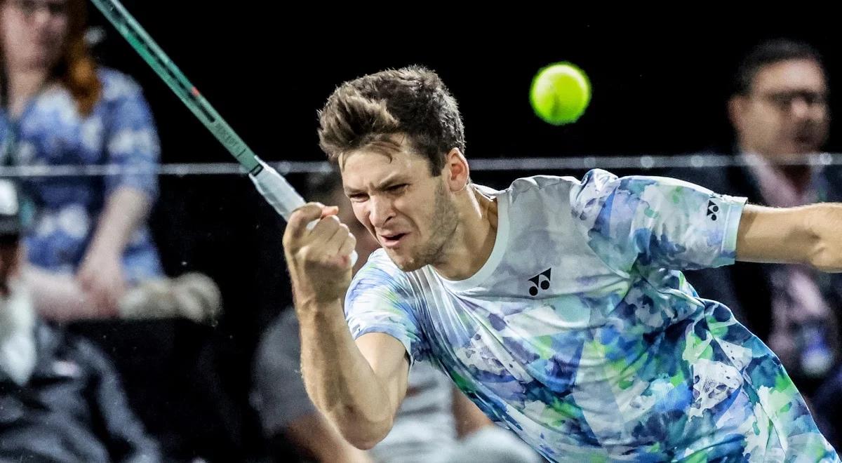 ATP Paryż: Hubert Hurkacz nie traci nadziei na udział w turnieju Finals. "Będę walczył z całych sił"