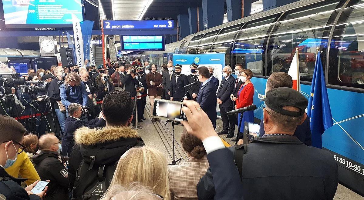 Connecting Europe Express promuje kolej. Dziś można go oglądać w Warszawie