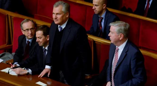 Ukraina dalej od UE? Kwaśniewski: jest trudno