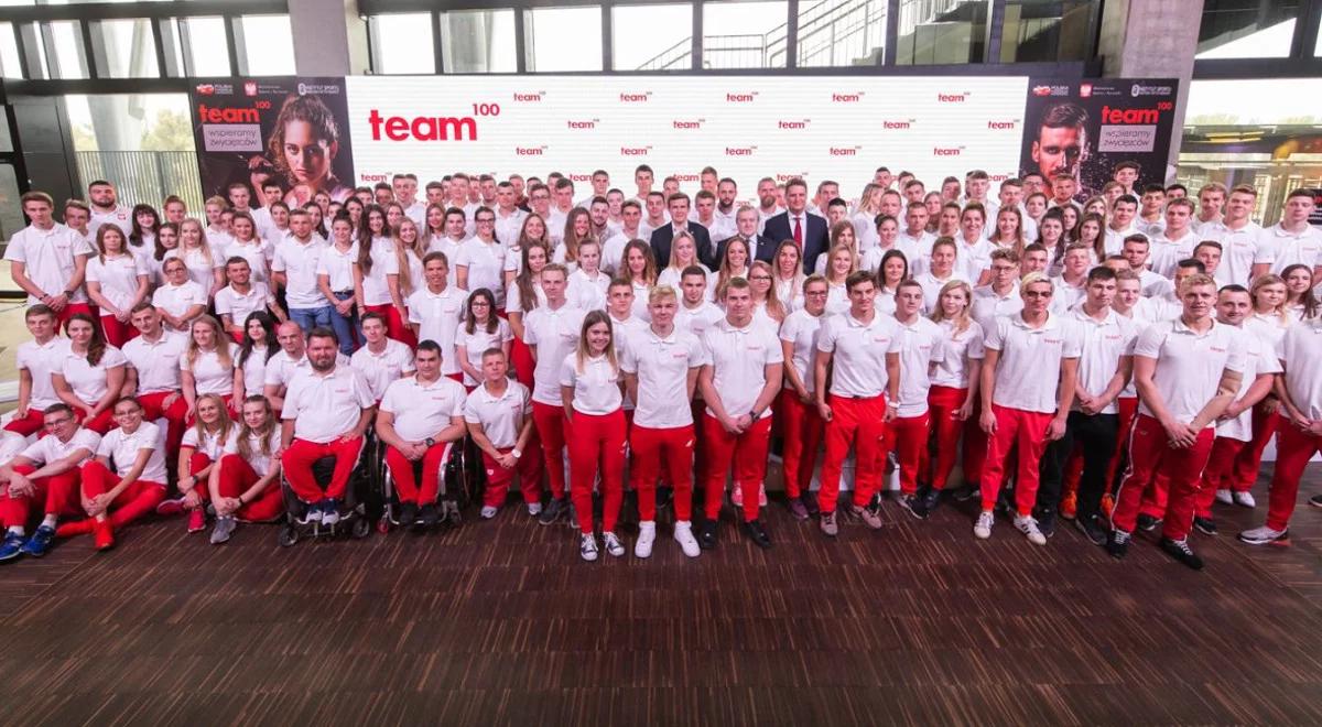 Młodzi sportowcy o "Team100": pozwala skupić się na dążeniu do celu