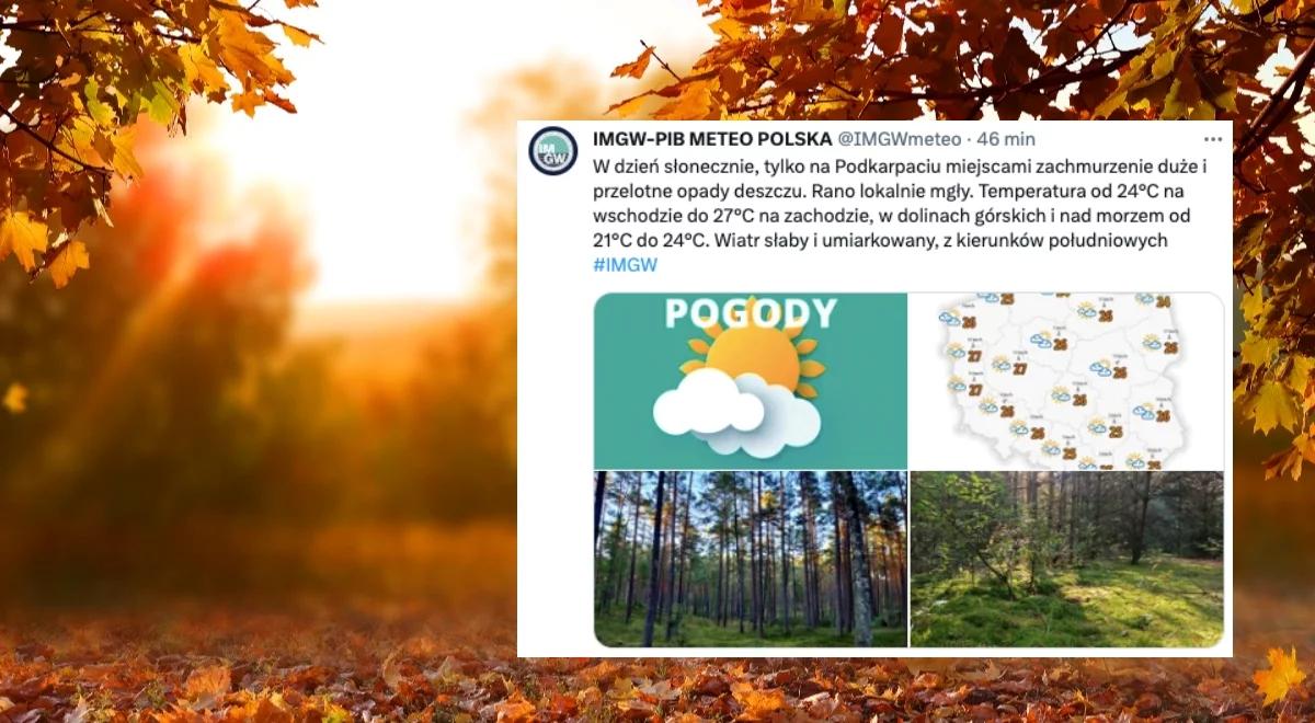 "Nawet 27 stopni". Sprawdź prognozę pogody na niedzielę i poniedziałek