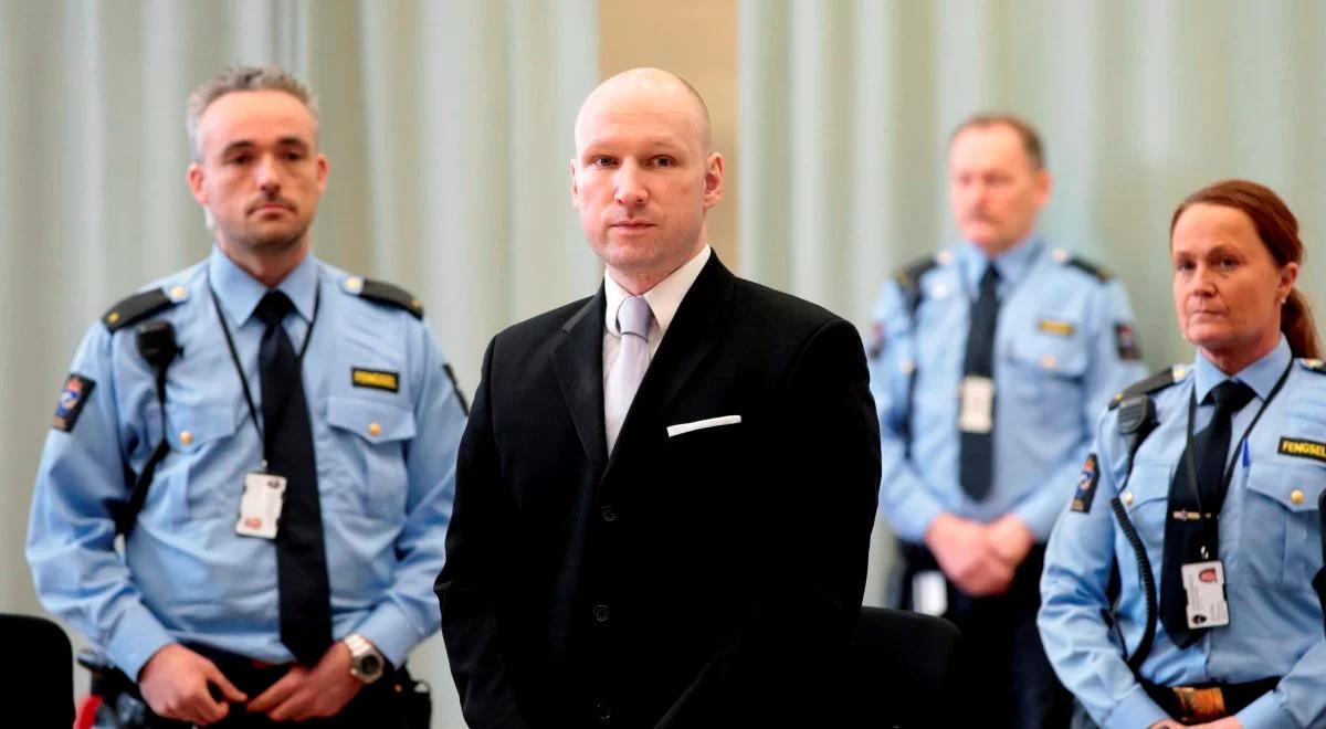 Anders Breivik wygrał proces. "Izolacja w więzieniu nieludzkim traktowaniem"