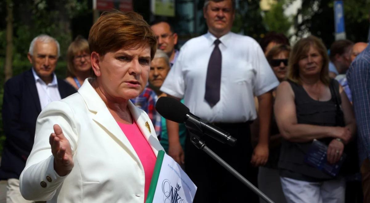 Beata Szydło do młodych: zaufajcie nam, chodźcie z nami 