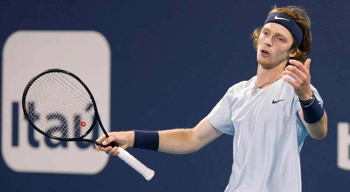 ATP Miami: passa Rublowa przerwana przez Hurkacza. "To nie był mój dzień"
