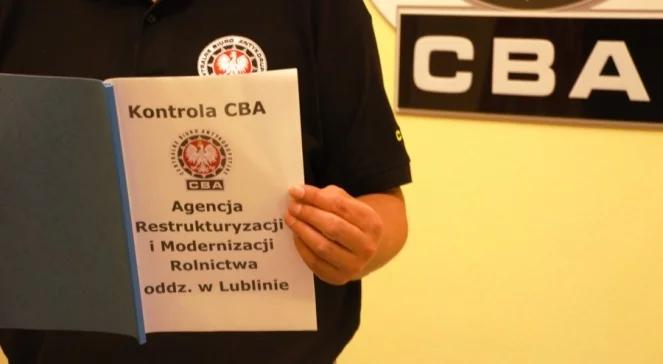 CBA weszła do Agencji Restrukturyzacji i Modernizacji Rolnictwa w Lublinie