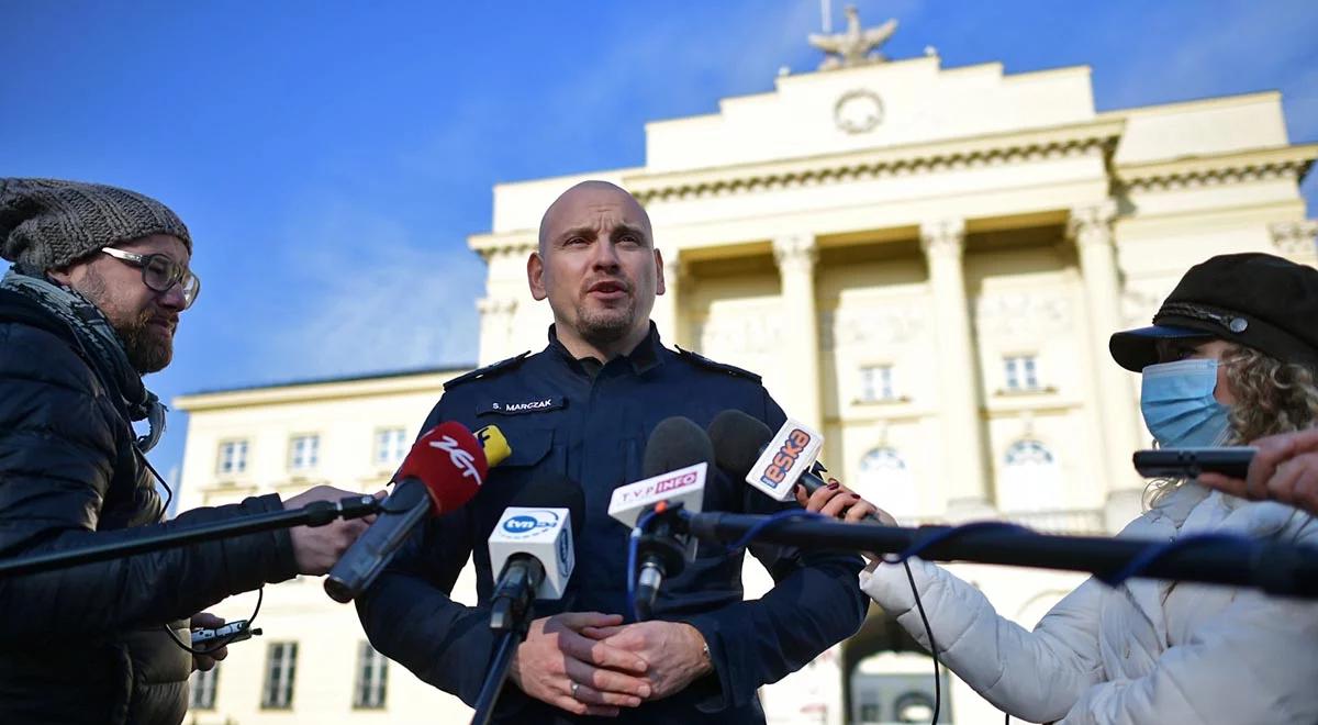 Policja: trwa sprawdzanie trasy Marszu Niepodległości. Uwzględniane są "nieprzewidziane okoliczności"