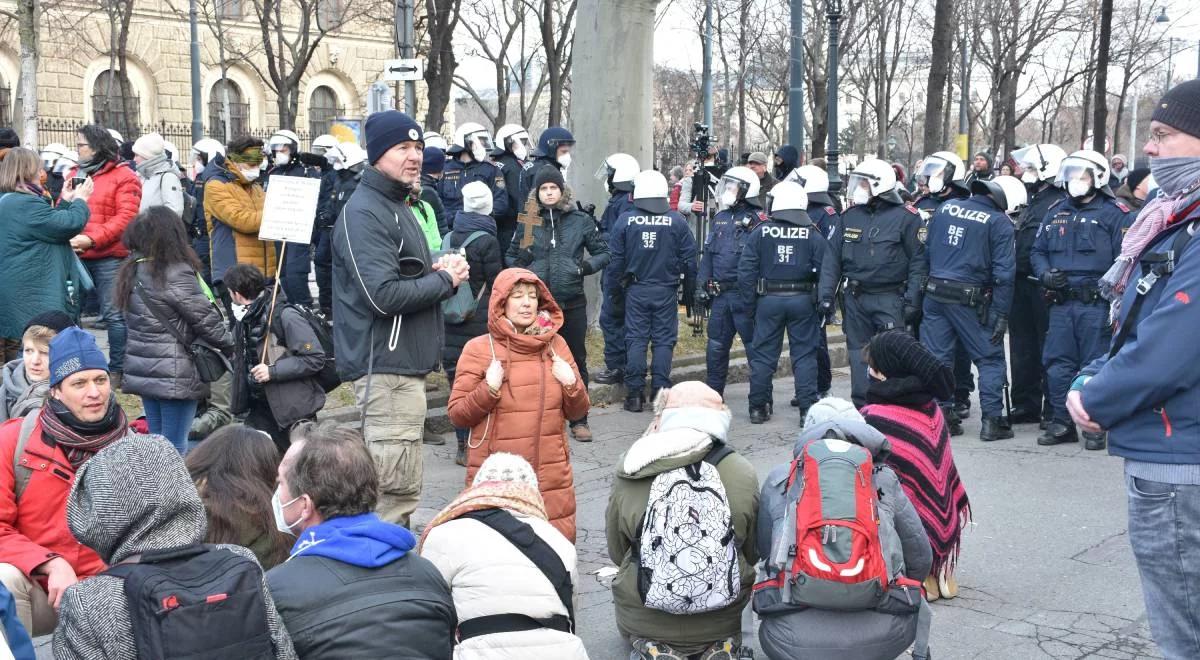 Pandemia koronawirusa. W Austrii doszło do zamieszek, są zatrzymani