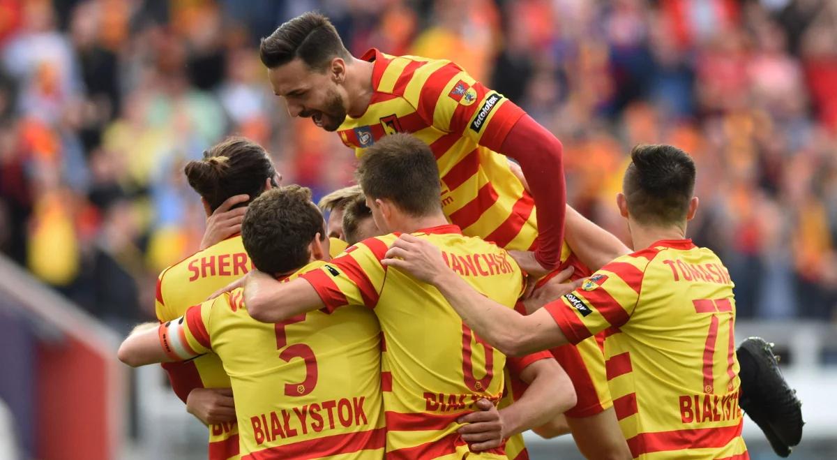 Ekstraklasa: Jagiellonia pewnie wygrywa i pozostaje na pozycji lidera
