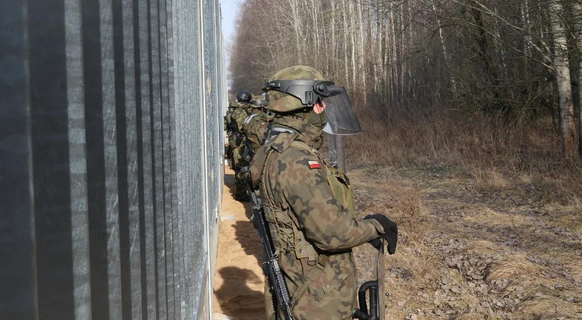 Niespokojna doba na granicy z Białorusią. SG odnotowała najwięcej prób wtargnięcia od powstania zapory