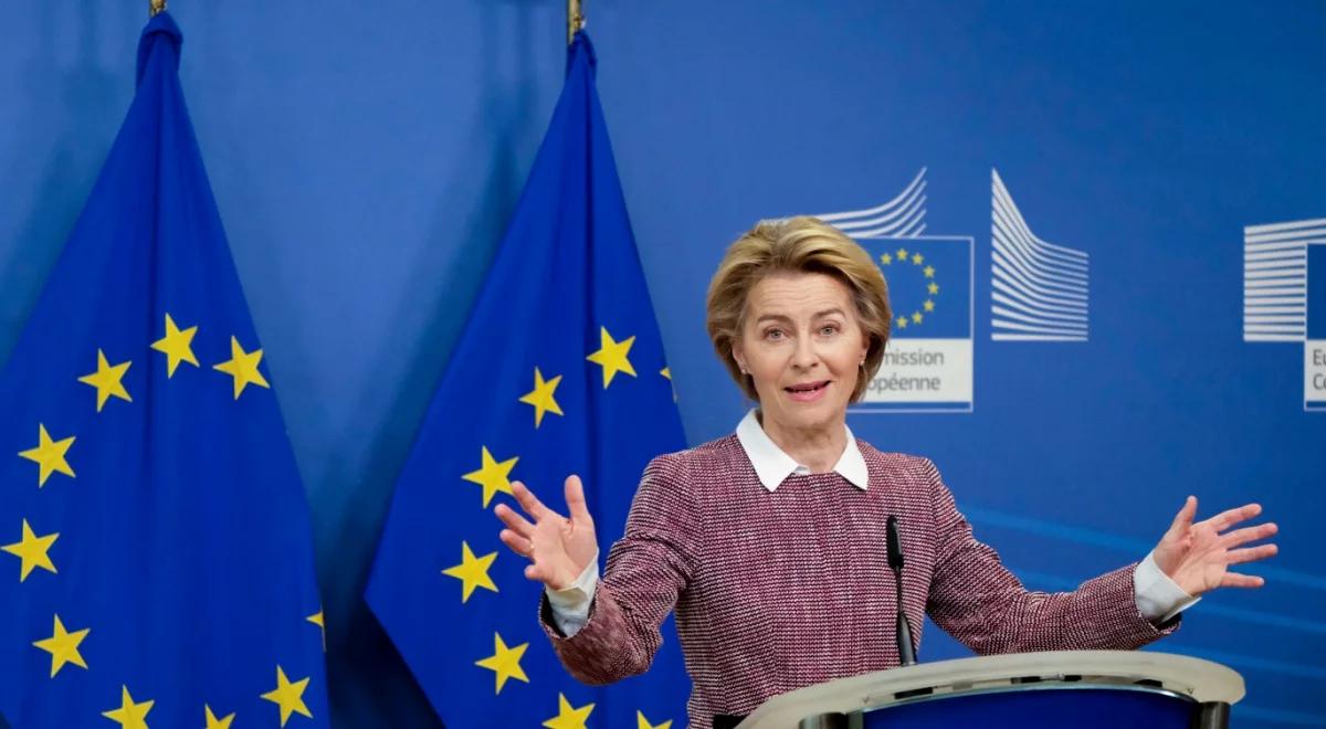 Ursula von der Leyen rozpoczyna kampanię wyborczą. W tle rozdawanie stanowisk