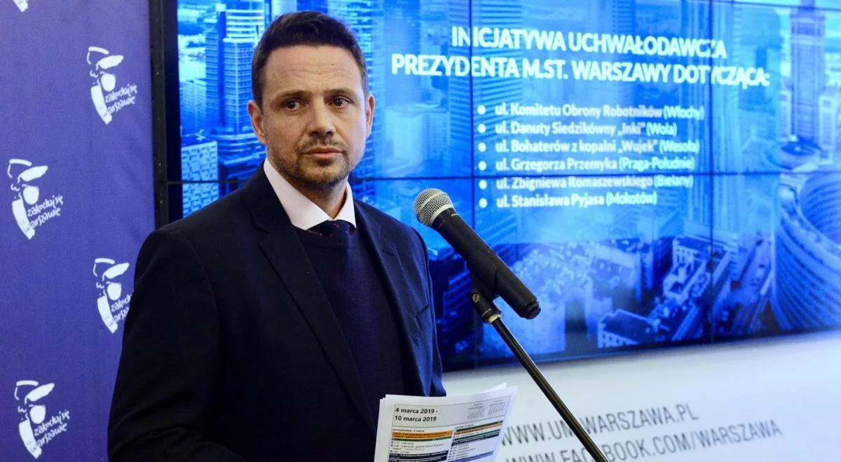 Warszawa: prezydent miasta ogłosił, które ulice będą miały nowych patronów