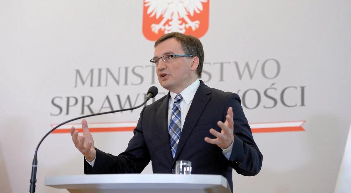 Zbigniew Ziobro: przygotujemy projekt ustawy o odpowiedzialności karnej podmiotów zbiorowych 
